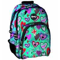 Mochila Escolar B4U Corazones