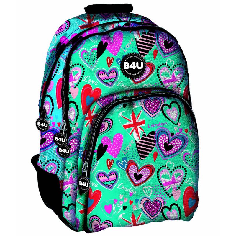 Mochila-Escolar-B4U-Corazones
