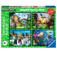 Minecraft Puzzle 4x100 Piezas