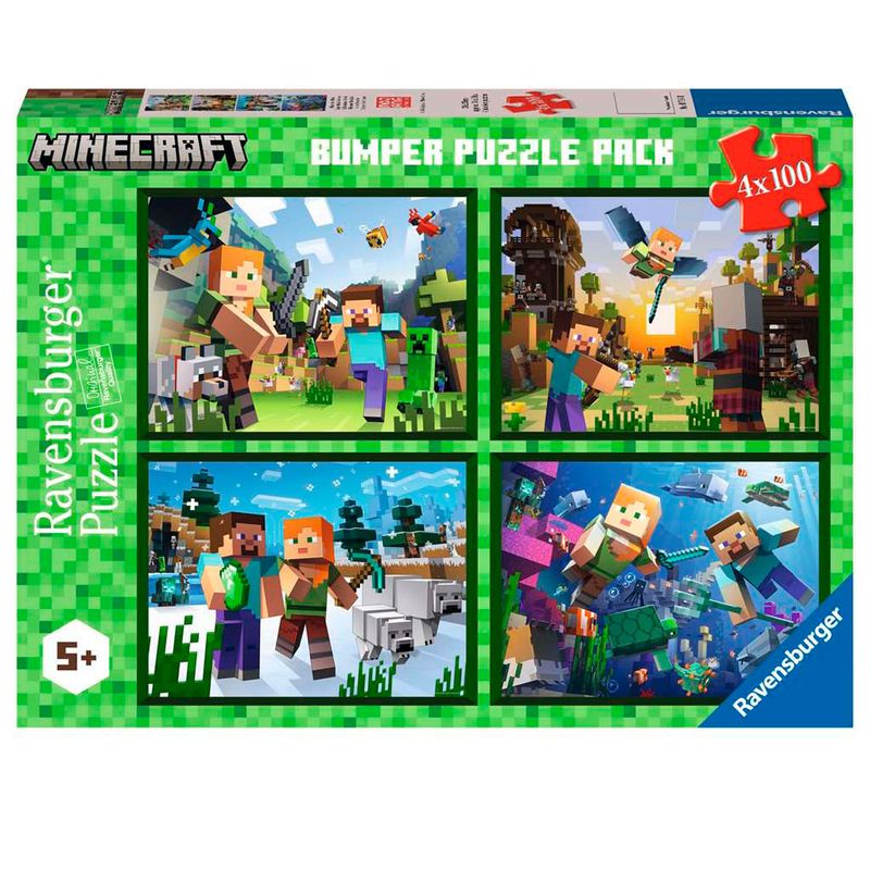 Minecraft-Puzzle-4x100-Piezas