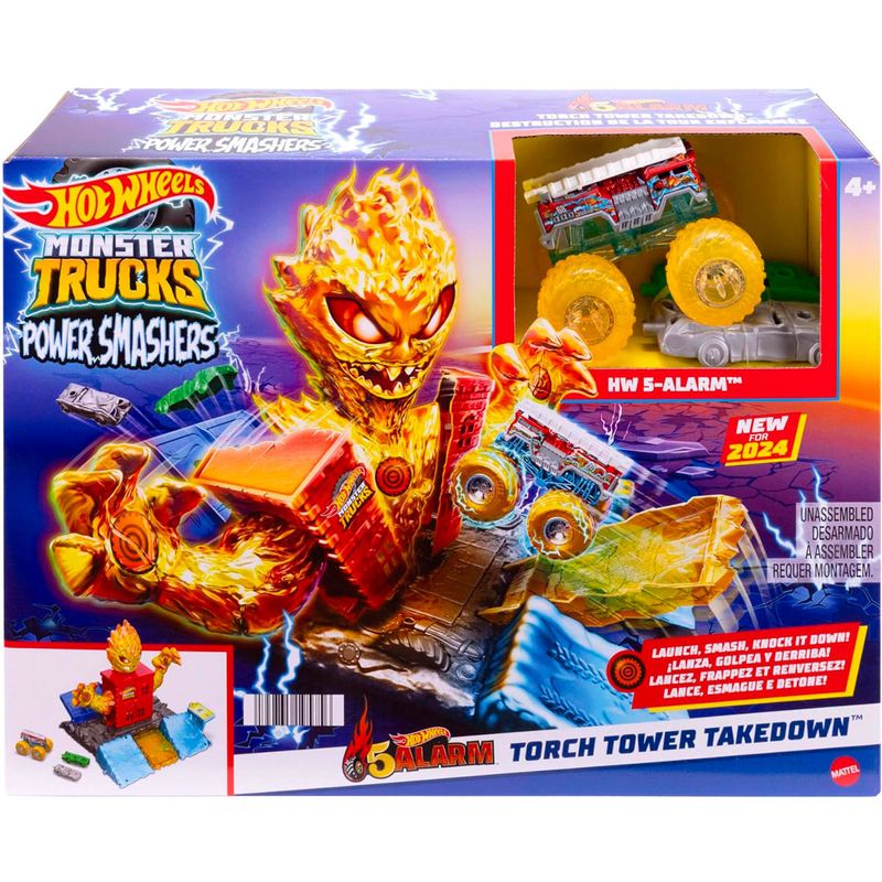 Hot-Wheels-Monster-Trucks-Smashers-Torre-Antorchas_1
