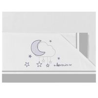 Tríptico de Sábanas de Cuna 60*120 A Dormir Gris