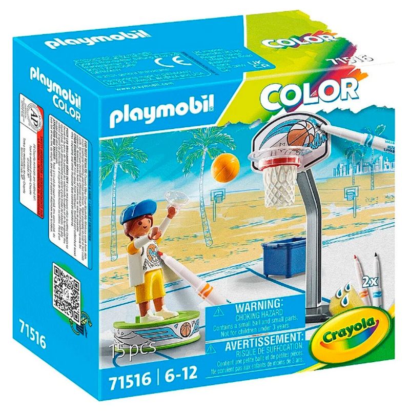 Playmobil-Color-Skater-con-Baloncesto