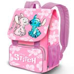 Stitch-Mochila-Escolar-Solapa-Rosa