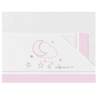 Triptico sabanas Minicuna a Dormir Rosa