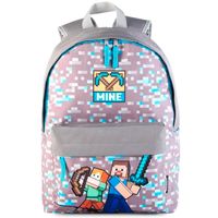 Minecraft Mochila Mine 42 cm Adaptable