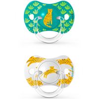 Pack 2 chupetes 6-18m Jungle Verde