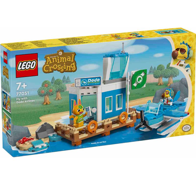 Lego-Animal-Crossing-Vuelo-con-Dodo-Airlines