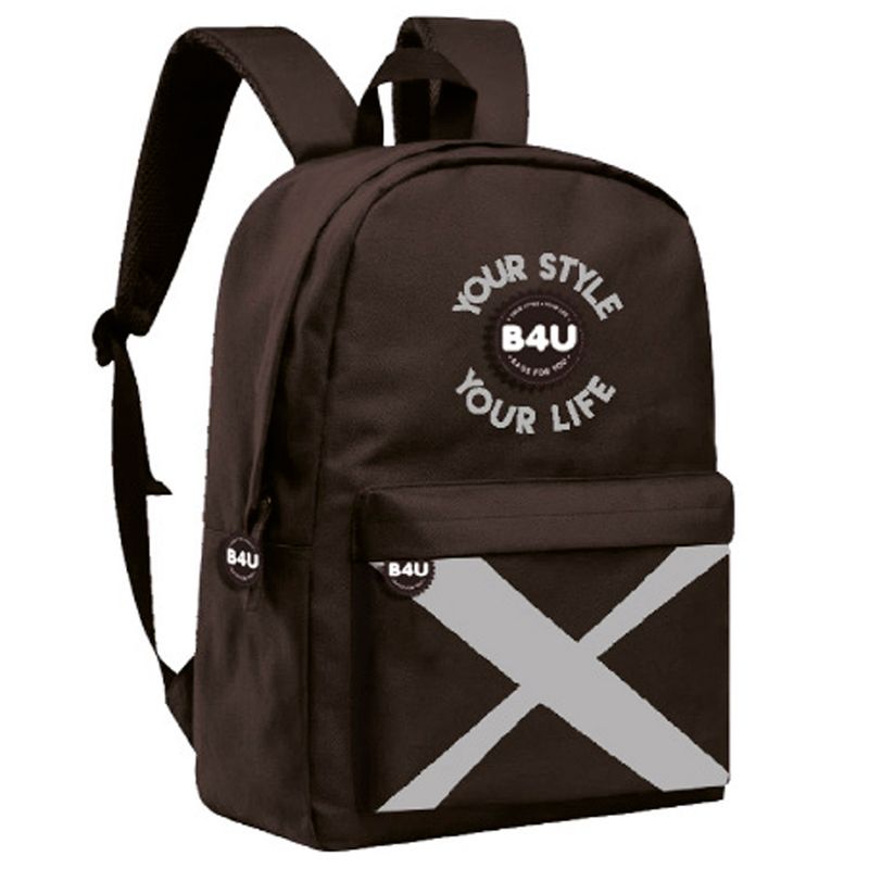 Mochila-Escolar-B4U-Negra