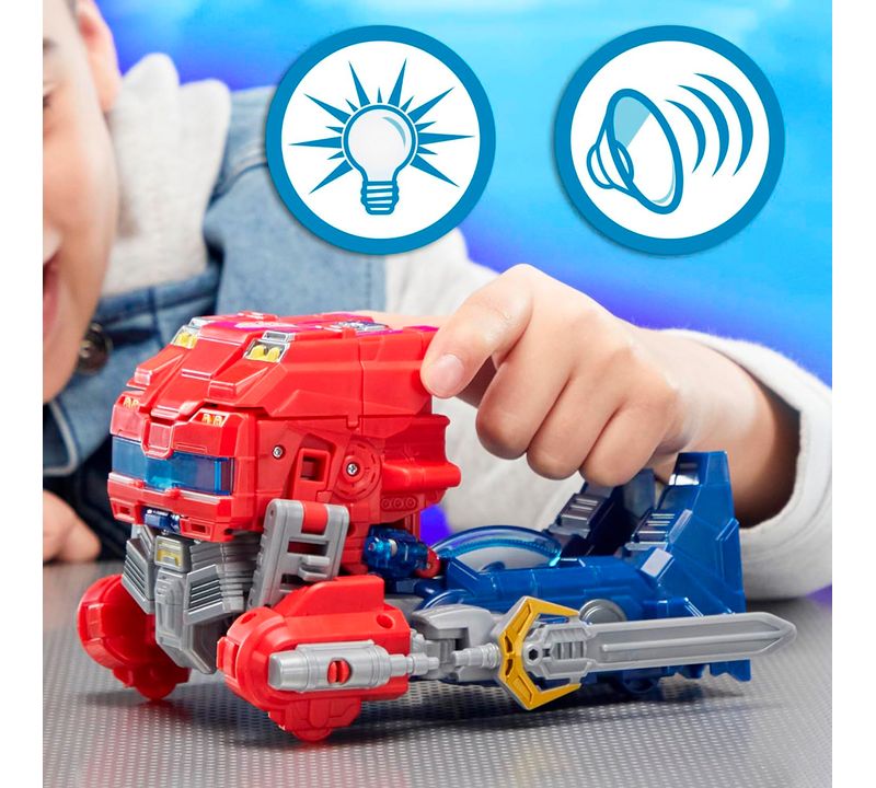 Transformers One Power Flip Optimus Prime Drim