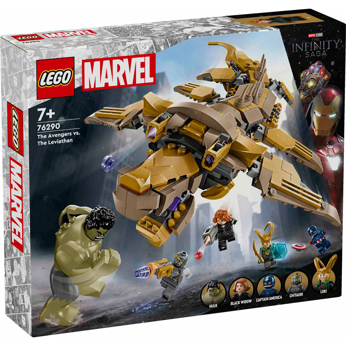 Lego Marvel Vengadores vs. Leviatan Drim