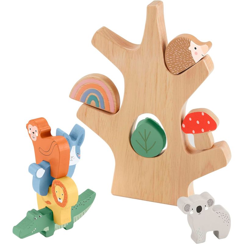 Arbol-con-Animales-De-Madera-Montessori