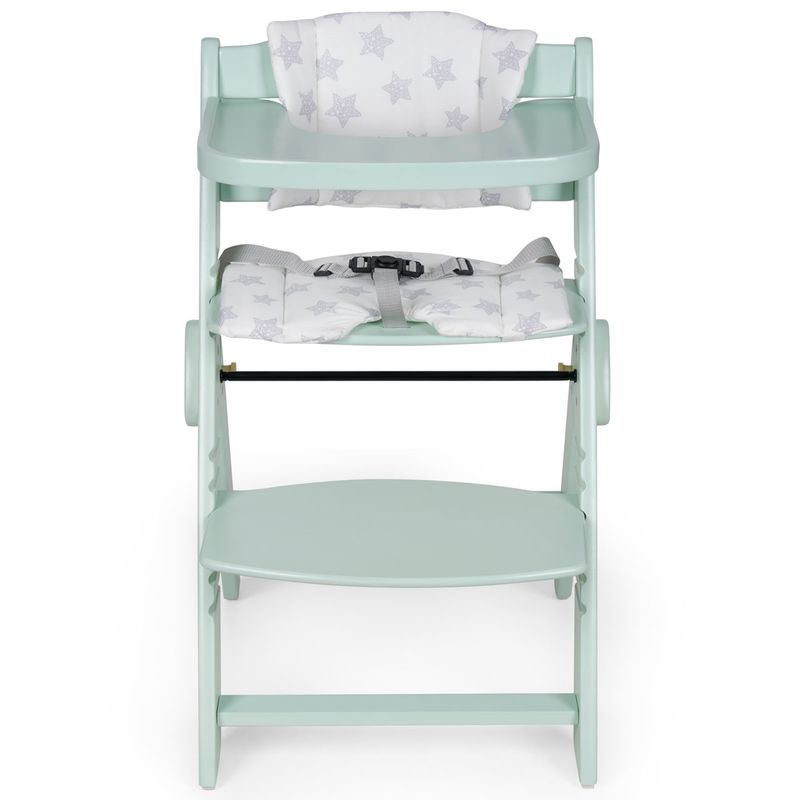 Trona-madera-plegable-Menta-con-cojin-Full-Gris