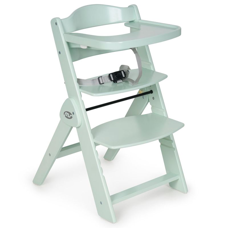 Trona-madera-plegable-Menta-con-cojin-Full-Gris_1