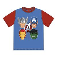 Avengers Camiseta Manga Corta