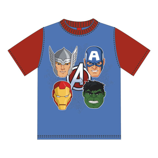 Avengers-Camiseta-Manga-Corta