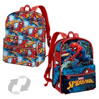 Spiderman Mochila Reversible Danger