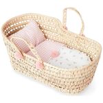 Capazo-de-Palma-de-Flores-y-Vichy-Muñeco-Bebe