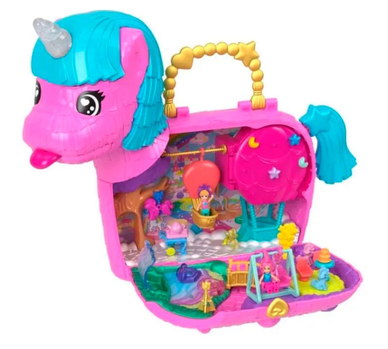 Polly Pocket Playset Unicornio Partyland Drim