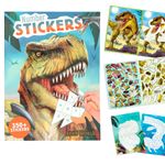 Dino-World-Libro-de-Pegatinas-por-Numeros