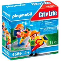 Playmobil City Life Niños Escolares