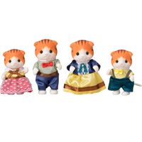 Sylvanian Families Familia Gatos Mapple