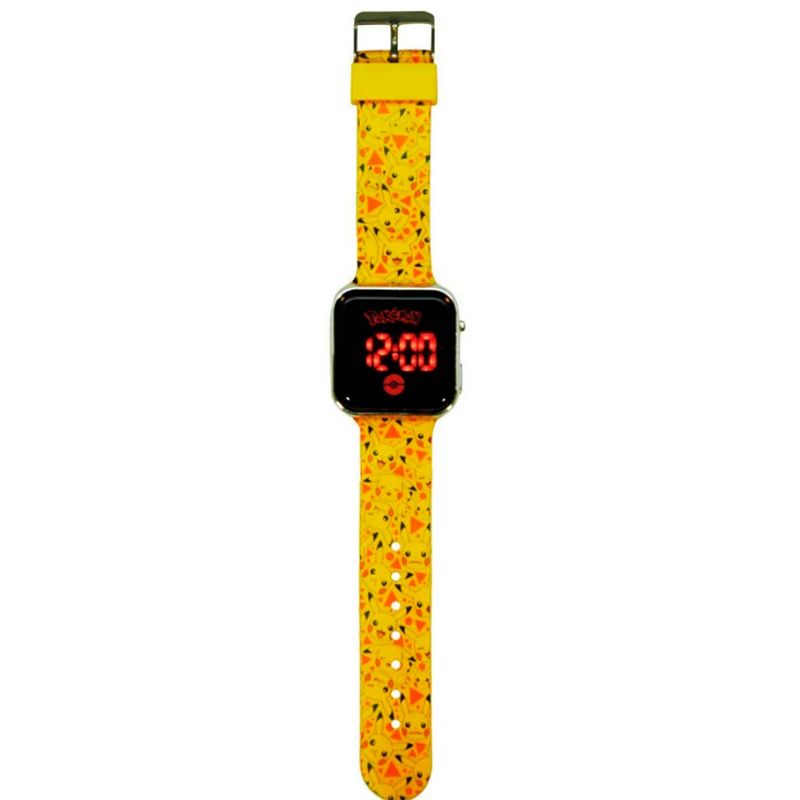 Pokemon-Reloj-Digital-LED-Pikachu