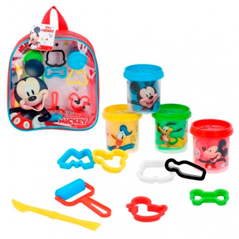 Mickey-Mouse-Mochila-Plastilina