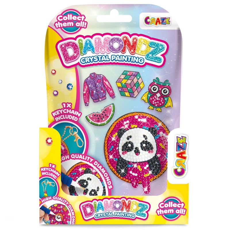 Craze-Diamondz-Pack-Llavero-Brillante-Surtido