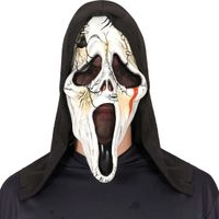 Máscara Látex Asesino Capucho