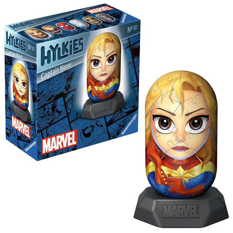 Los-Vengadores-Hylkies-Puzzle-3D-Capitana-Marvel
