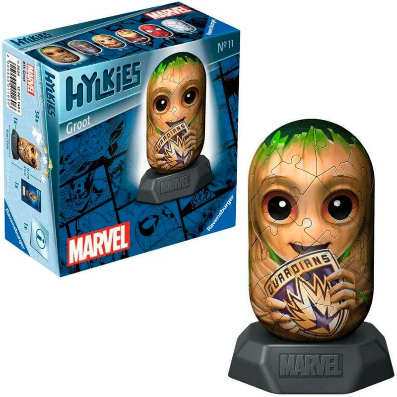 Guardianes-de-la-Galaxia-Hylkies-Puzzle-3D-Groot