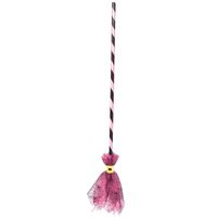Escoba Bruja Rosa 85 cm