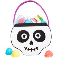 Bolso Portacaramelos Calavera