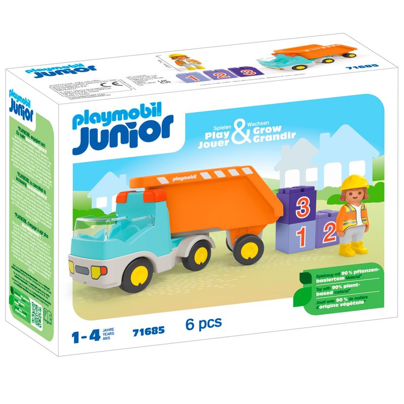 Playmobil-Junior-Camion-de-la-Basura
