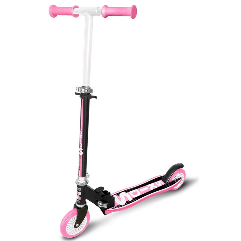 Patinete-Plegable-Ergonomico-Rosa