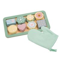Bandeja de Galletas de Madera con Manopla