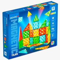 Geomag Magnetic Tiles Azulejos Gemas 32 Piezas