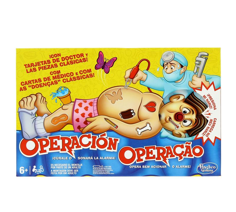 Juego operacion hasbro on sale