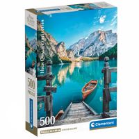 Puzzle Lago Braies 500 Piezas