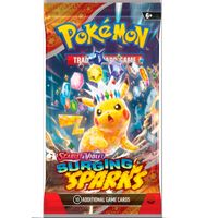 Pokémon TCG Chispas Fulgurantes Sobre Inglés