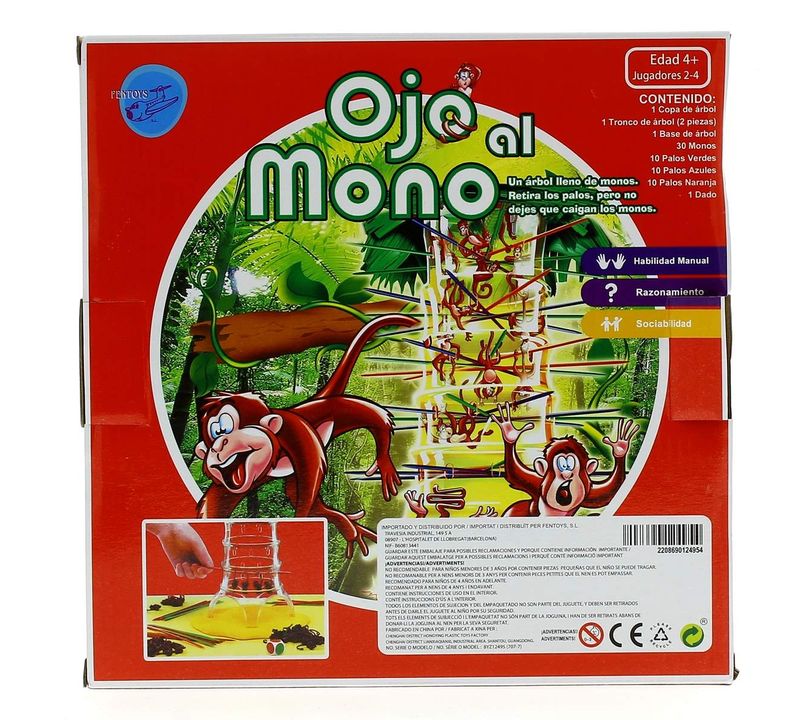 Juego de Monos y Palos Drim