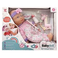 Muñeco Bebé con Sonido y Accesorios