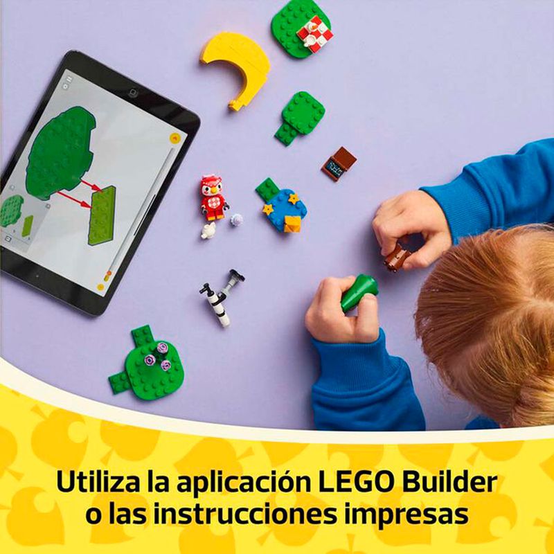 Lego-Animal-Crossing-Mirando-estrellas-con-Estela_4