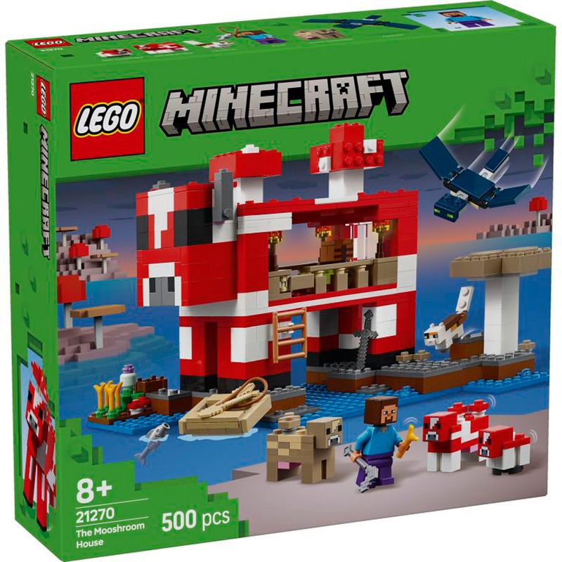Lego-Minecraft-La-Casa-Champiñaca