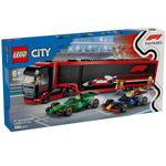 Lego-City-Camion-de-F1-con-Coches