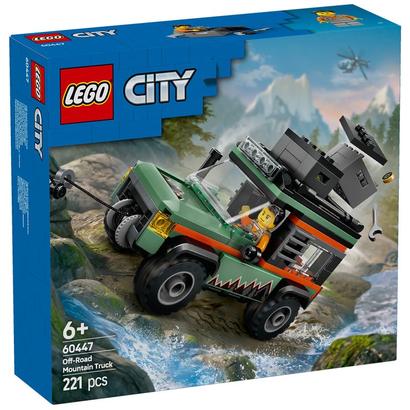Lego-City-Todoterreno-4x4-de-Montaña
