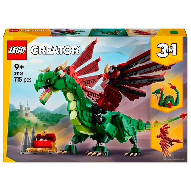 Lego-Creator-3-en-1-Dragon-Medieval