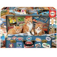 Puzzle Gatitos Viajeros 200 Piezas