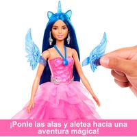Barbie un Toque de Magia Hadacornio Zafiro Muñeca